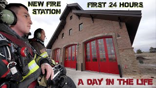 First 24 Hours in a New Fire Station  A Day in the Life [upl. by Jessalin879]