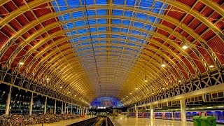 A Walk Around Londons Paddington Railway Station [upl. by Atinek61]