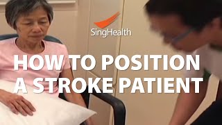 How To Position A Stroke Patient [upl. by Annayt]